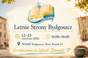 Festiwal książki Letnie Strony w Bydgoszczy!