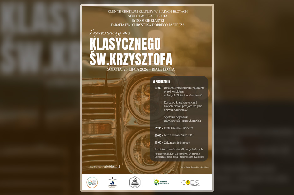 Klasyczny Św. Krzysztof 2026 – II Zlot Pojazdów Zabytkowych i Amerykańskich w Białych Błotach