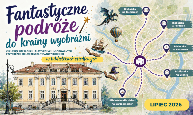 Fantastyczne podróże do krainy wyobraźni – Biblioteka na Błoniu