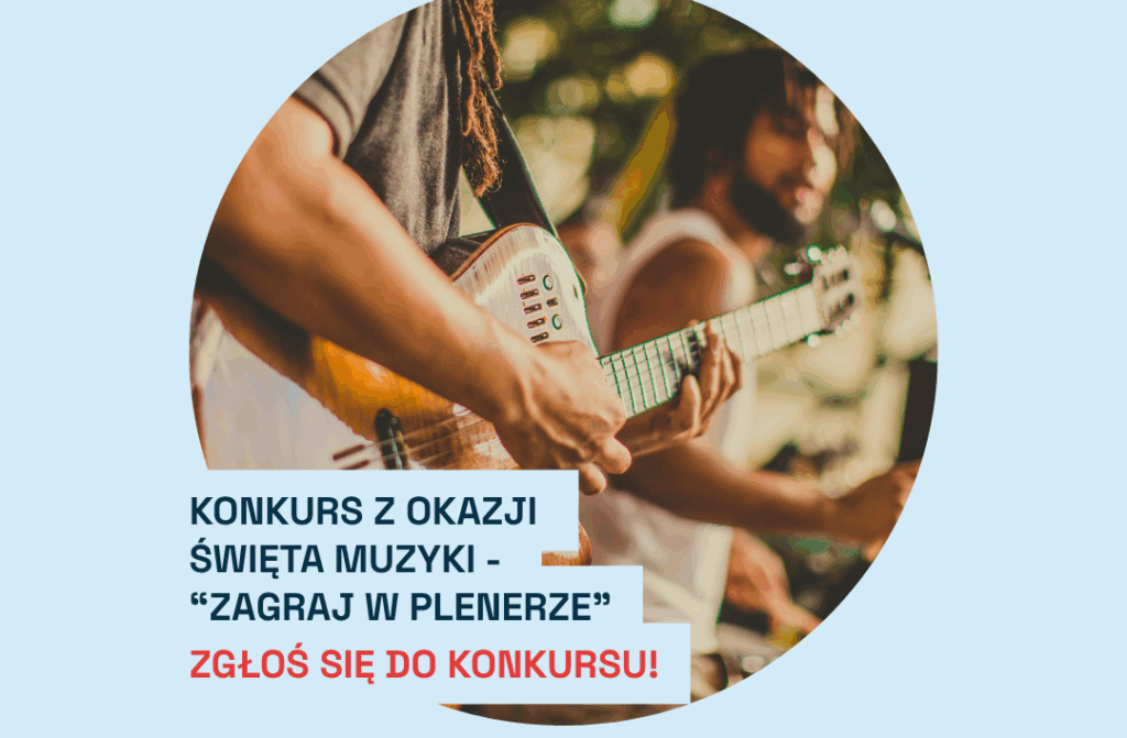 Konkurs z okazji Święta muzyki 2026 – Toruń rozbrzmiewa muzyką!