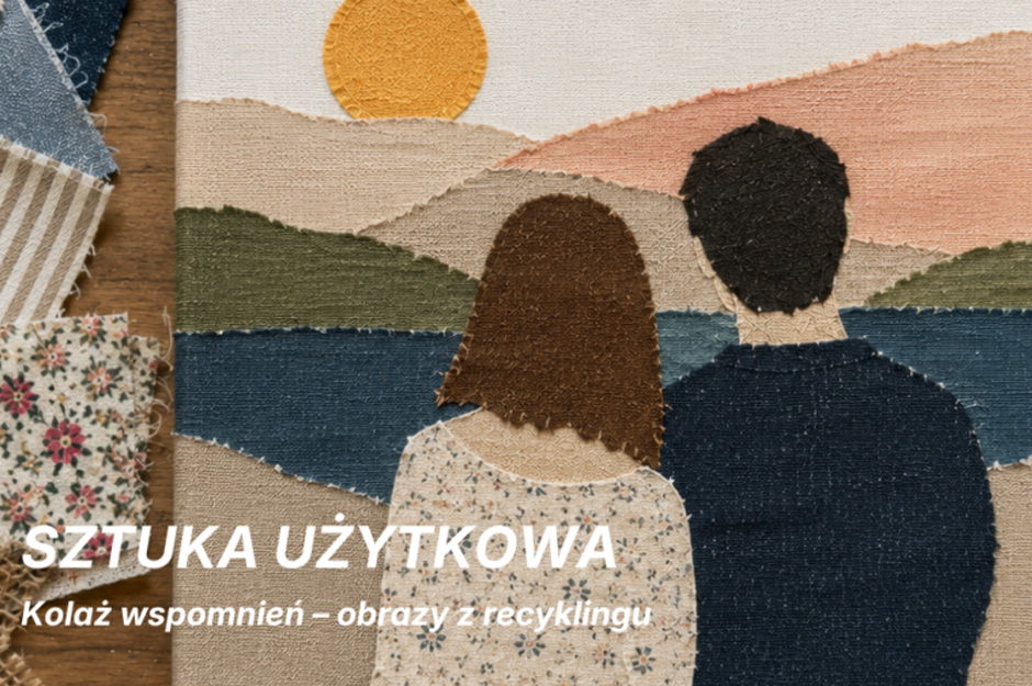 Sztuka użytkowa: Kolaż wspomnień – obrazy z recyklingu