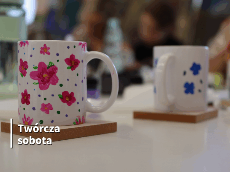 Twórcza sobota: Malowanie na porcelanie