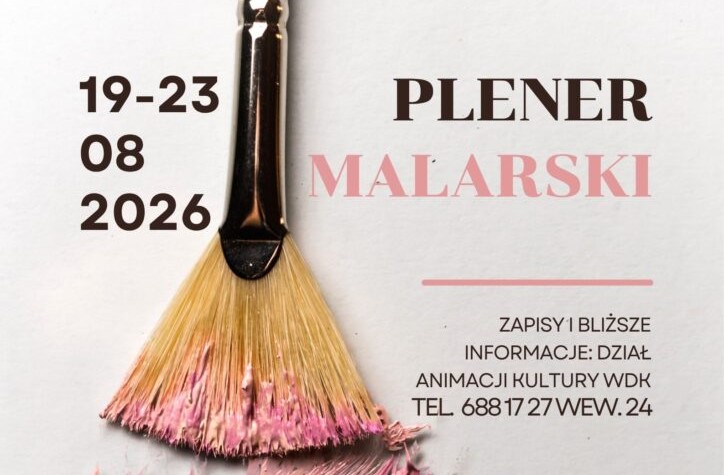 Plener malarski w Wąbrzeźnie