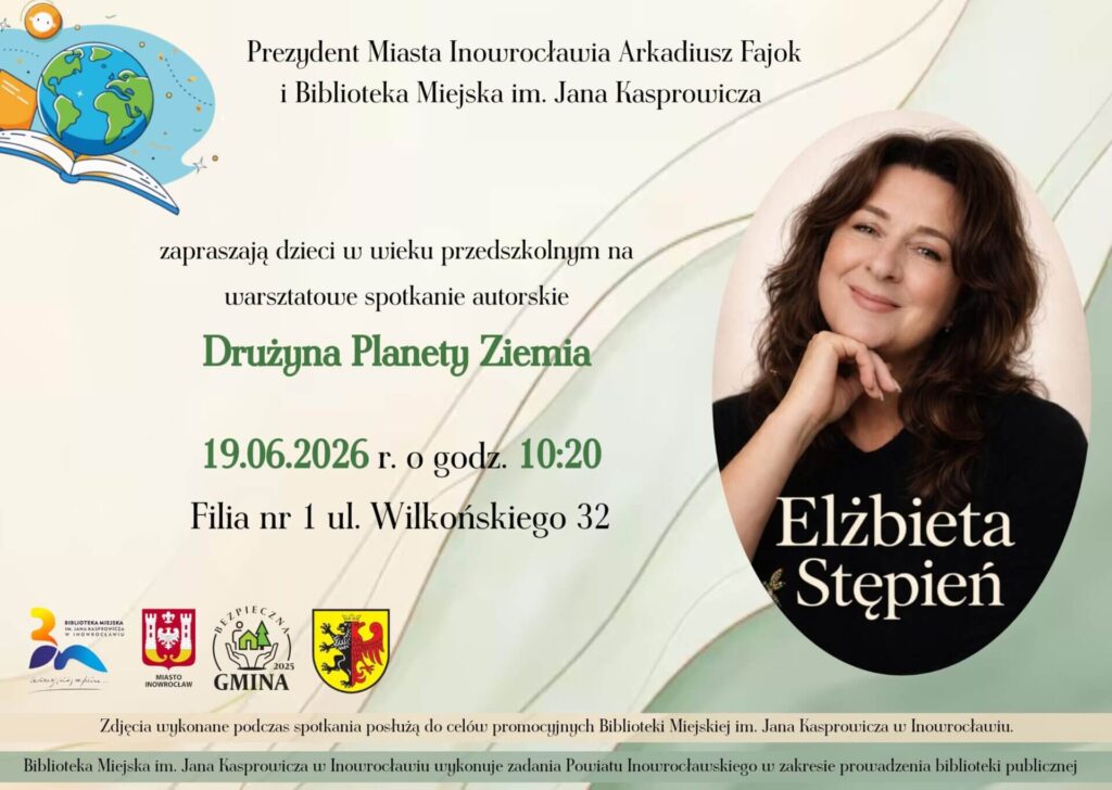 Ekologiczne spotkanie autorskie z Elżbietą Stępień