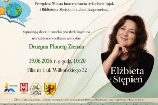 Ekologiczne spotkanie autorskie z Elżbietą Stępień
