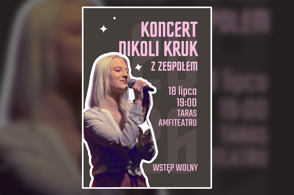 Koncert Nikoli Kruk z zespołem