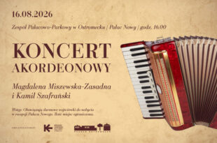 Koncert akordeonowy: Magdalena Miszewska-Zasadna i Kamil Szafrański