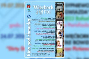 Filmowe wieczory pod gwiazdami w Gminie Więcbork