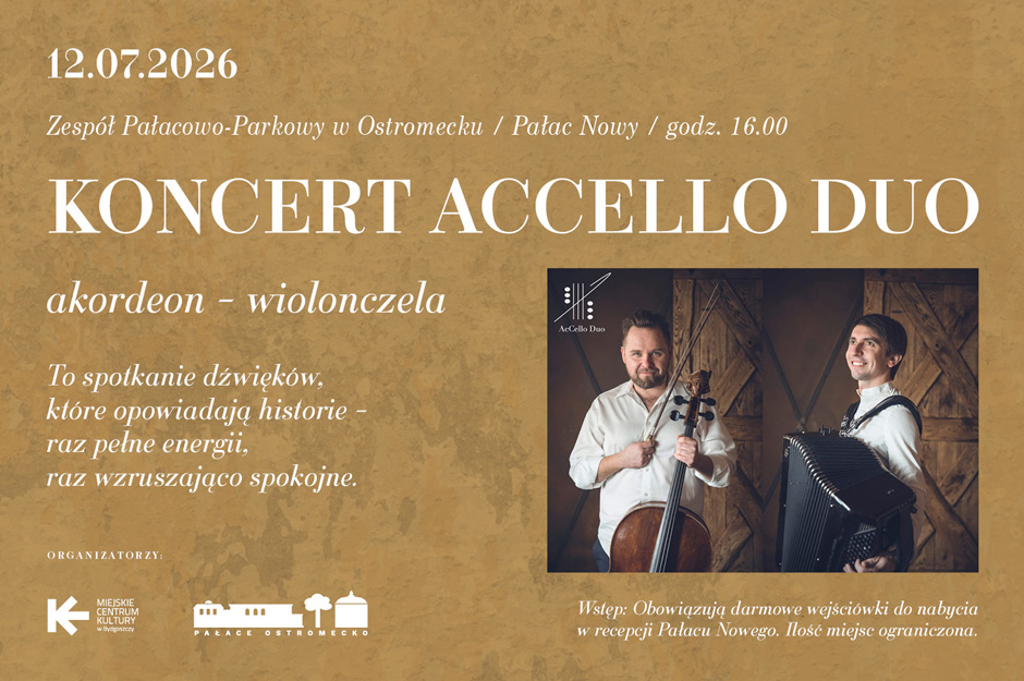Koncert AcCello Duo (akordeon – wiolonczela)