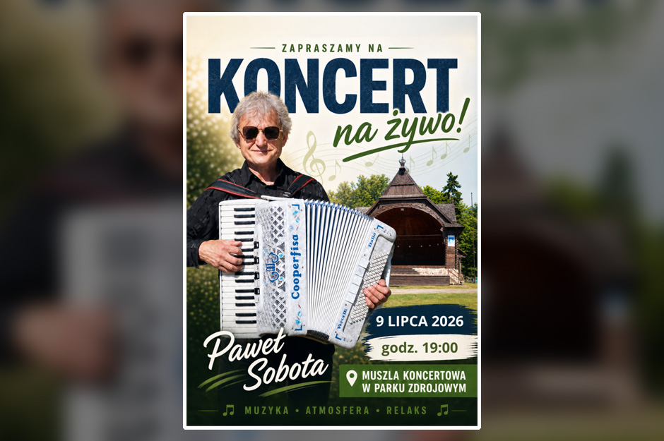 Koncert muzyki akordeonowej na żywo