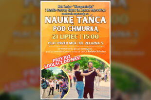 Nauka tańca pod chmurką