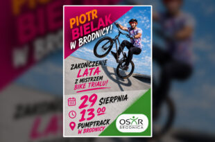 PIOTR BIELAK W BRODNICY! ZAKOŃCZ LATO Z MISTRZEM BIKE TRIALU!