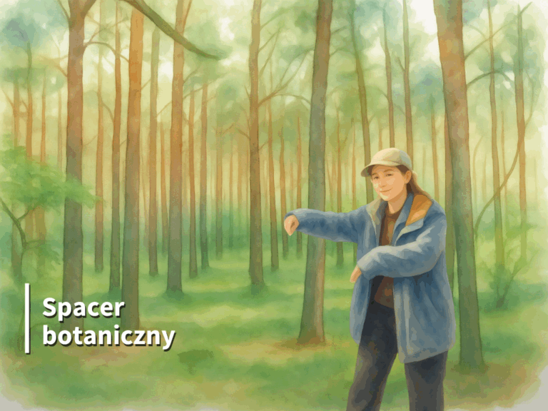 Spacer botaniczny - Zielnik na żywo