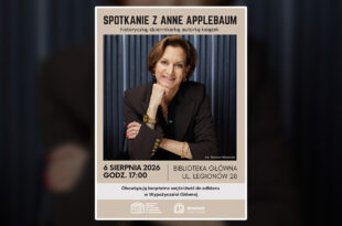 Spotkanie z Anne Applebaum - historyczką, dziennikarką, autorką książek