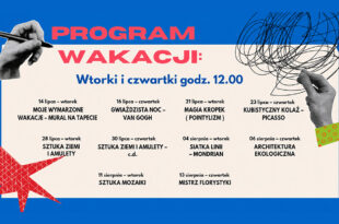 Wakacje w Bibliotece Rubinkowo: Biblioteka pełna sztuki