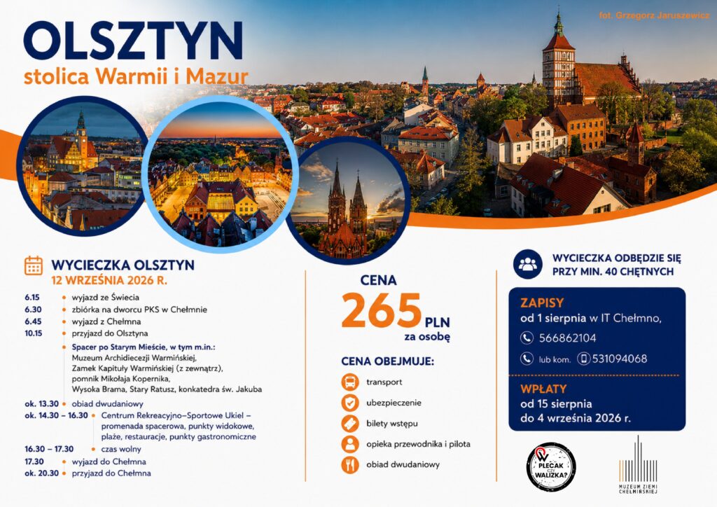 wycieczka do Olsztyna
