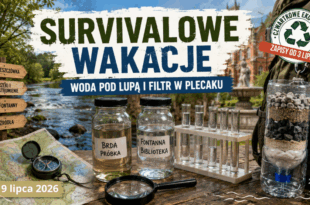Survivalowe wakacje. Woda pod lupą i filtr w plecaku