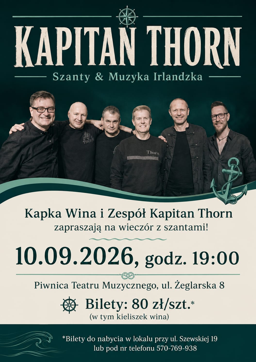 Kapitan Thorn Szanty & Muzyka Irlandzka