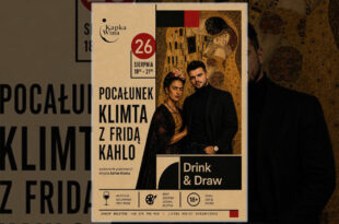 Drink & Draw #6 - Pocałunek Klimta z Fridą Kahlo
