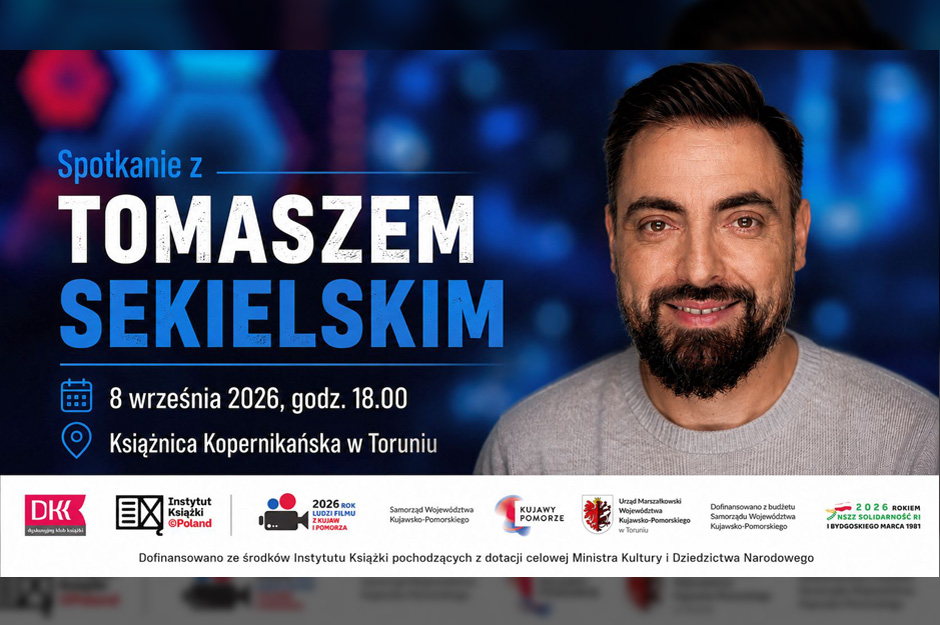Dziennikarz, pisarz, reżyser. Spotkanie z Tomaszem Sekielskim