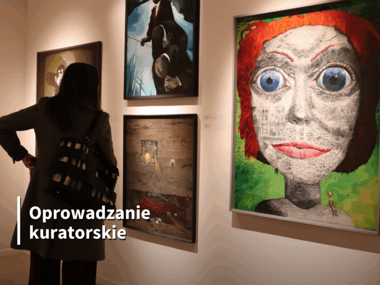 Oprowadzanie kuratorskie. Obrazy nie-/rzeczywistości. Między fikcją a rzeczywistością