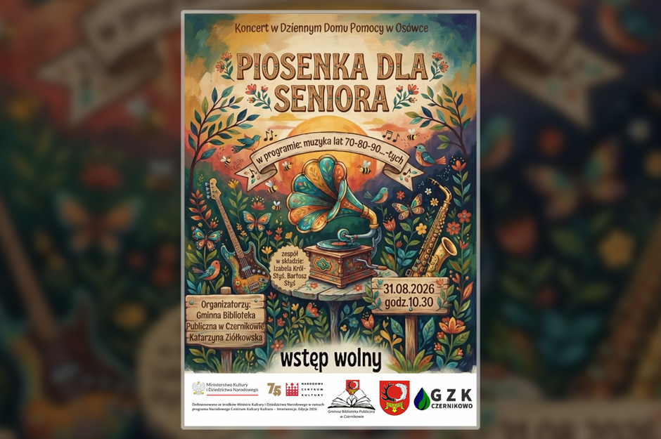 Piosenka dla Seniora – Inicjatywa Lokalna 2026