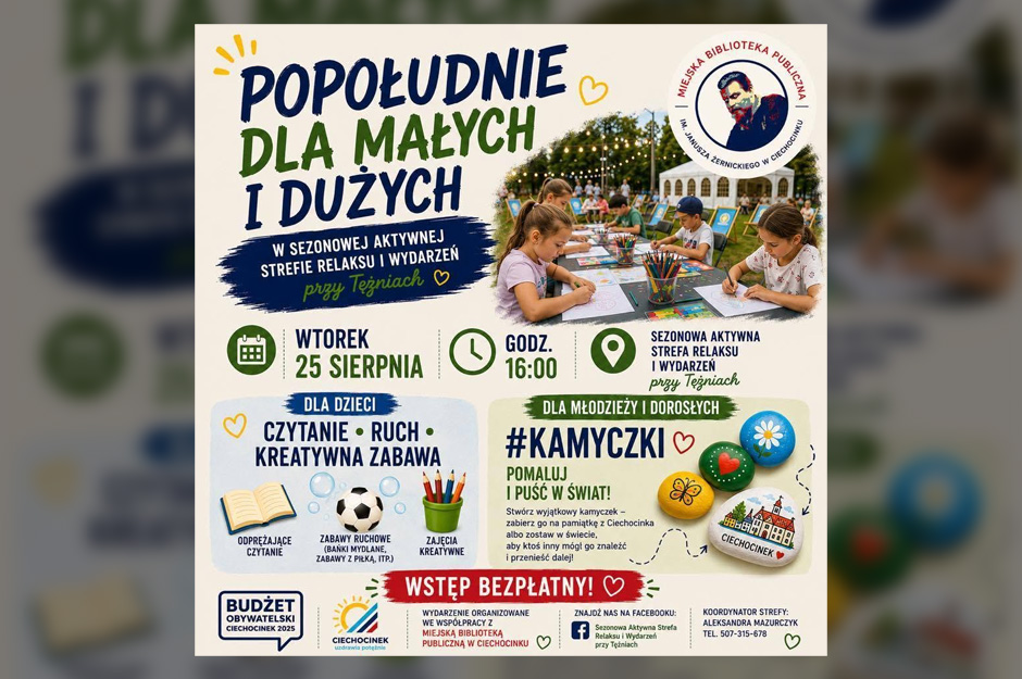 Popołudnie dla małych i dużych przy Tężniach