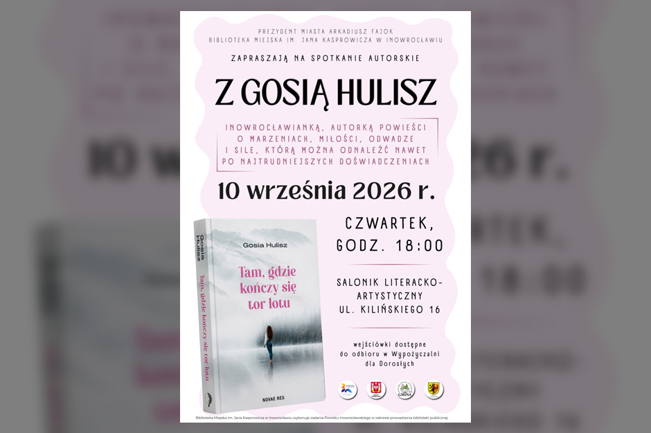 Tam, gdzie kończy się tor lotu – spotkanie z Gosią Hulisz