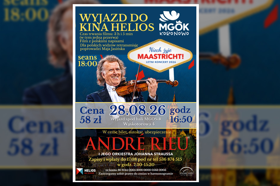 Wyjazd do Kina Helios - André Rieu