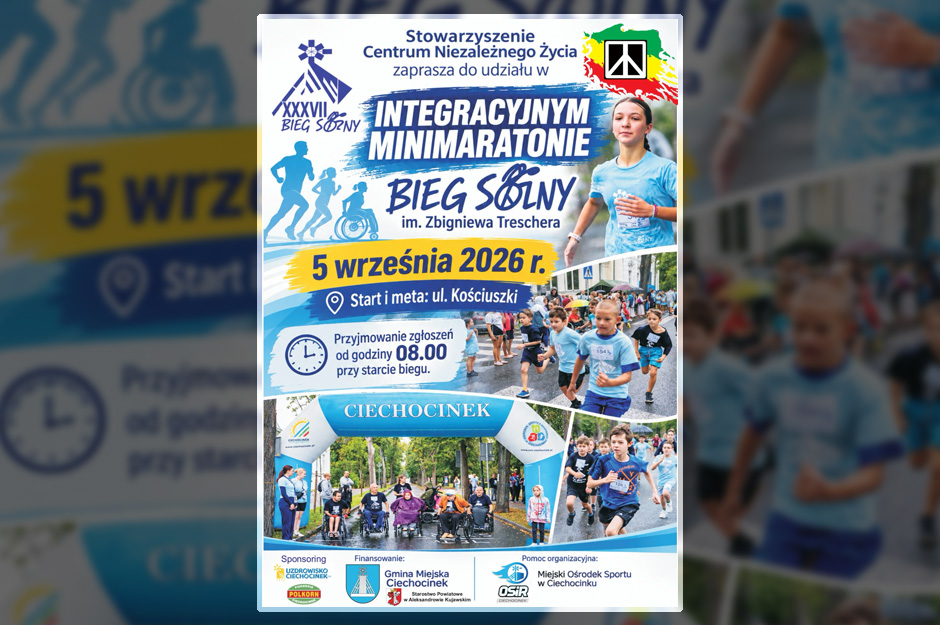 XXXVII Integracyjny Minimaraton „BIEG SOLNY”  im. Zbigniewa Treschera