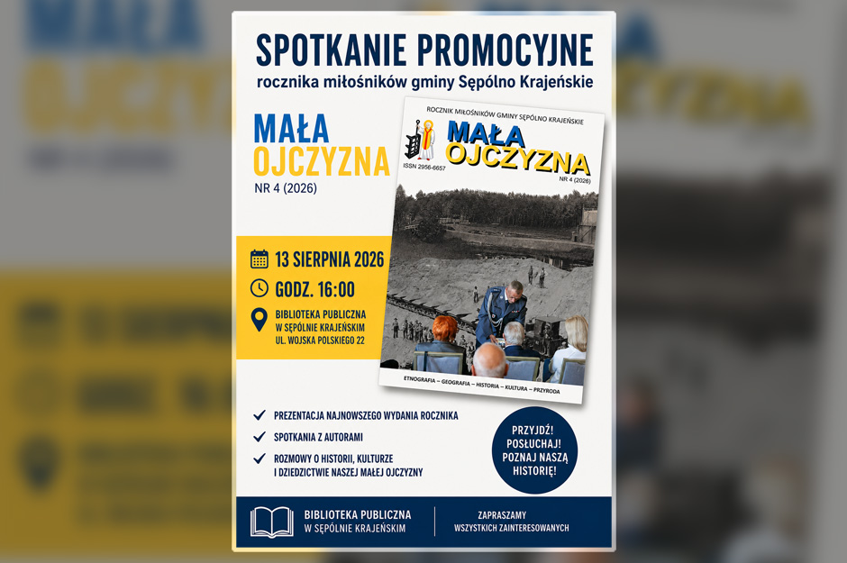 Zapraszamy na spotkanie promujące najnowszy tom „Małej Ojczyzny”