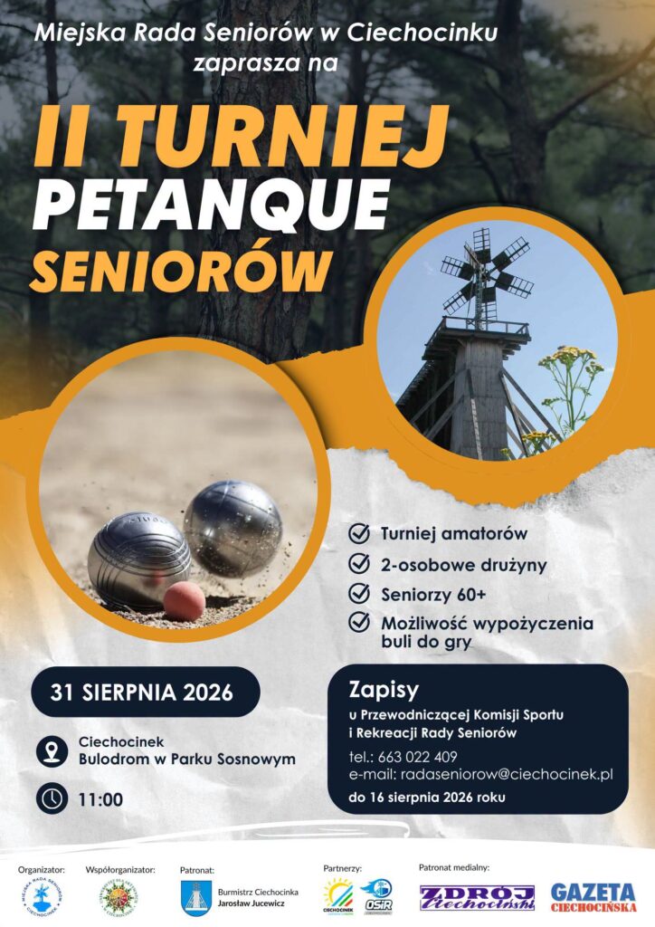 II Turniej Pétanque Seniorów