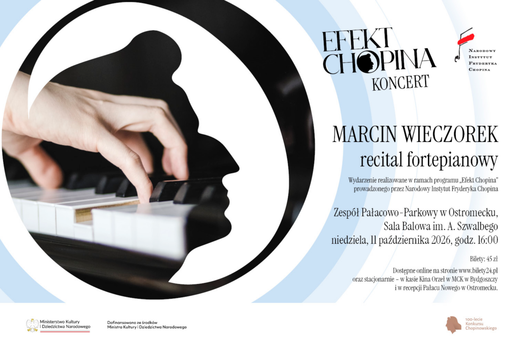 Efekt Chopina: MARCIN WIECZOREK – recital fortepianowy