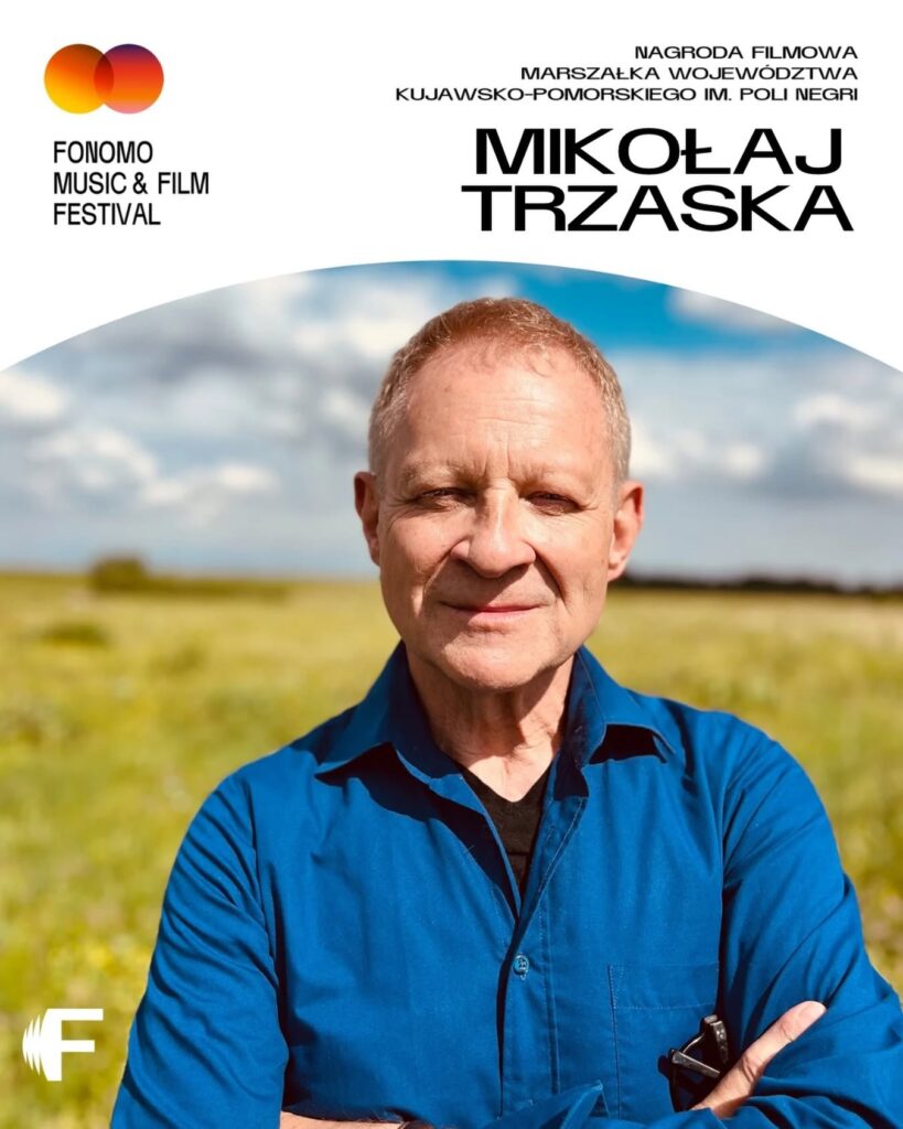 15. FONOMO – Wręczenie Mikołajowi Trzasce Nagrody Filmowej Marszałka Województwa Kujawsko-Pomorskiego im. Poli Negri + Q&A + Koniec świata