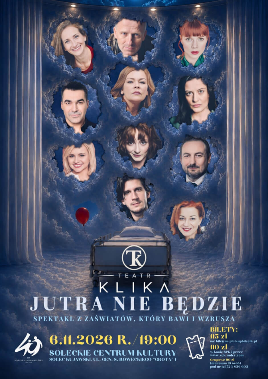 JUTRA NIE BĘDZIE – SPEKTAKL Z ZAŚWIATÓW, KTÓRY BAWI I WZRUSZA