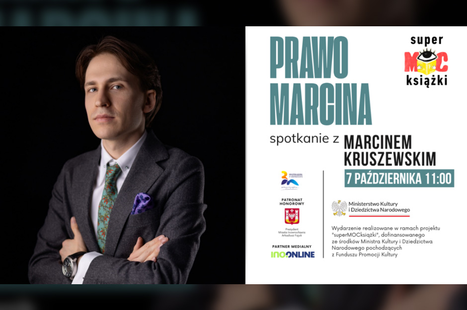 Książka, która pomaga zrozumieć – spotkanie z Marcinem Kruszewskim