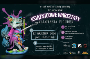Książnicowe warsztaty malowania figurek