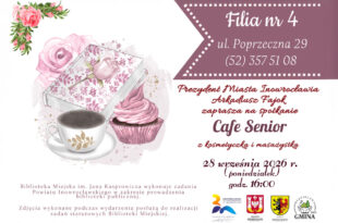 Lekki krok jesienią – Cafe Senior w Filii nr 4