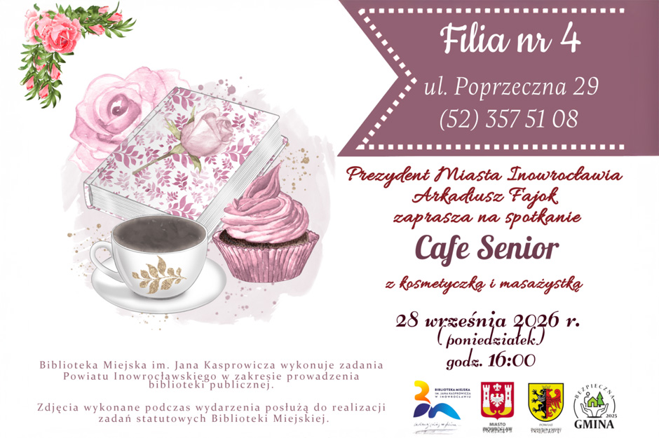 Lekki krok jesienią – Cafe Senior w Filii nr 4