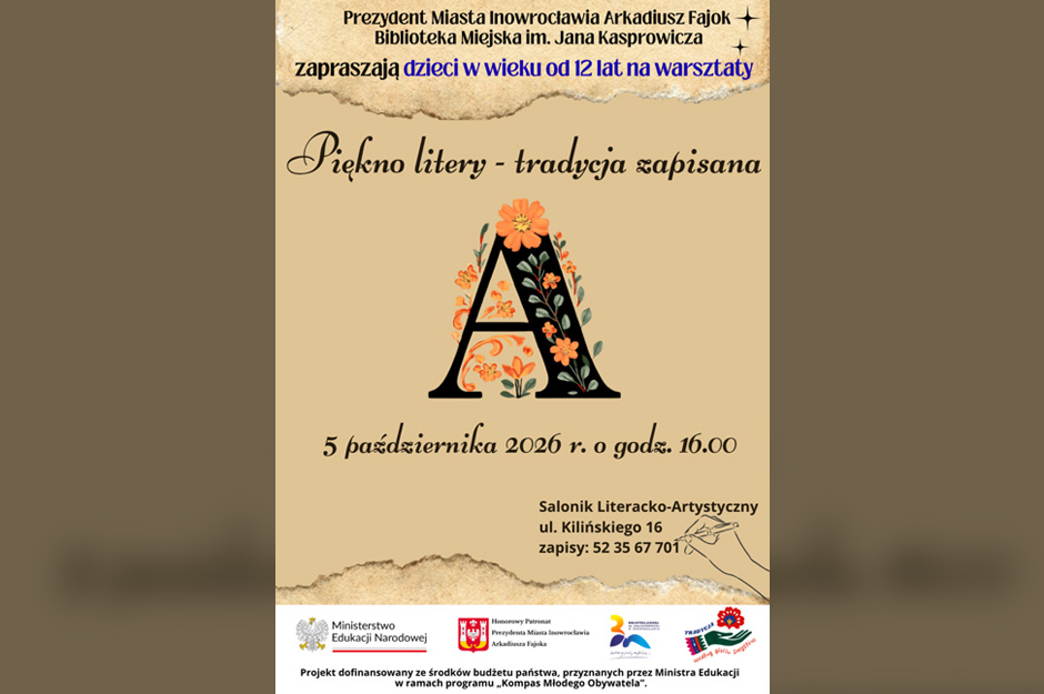Piękno litery – tradycja zapisana
