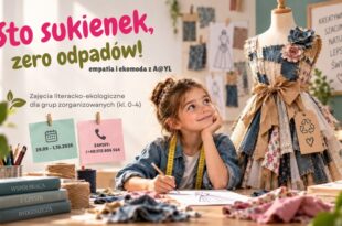 Sto sukienek, zero odpadów – empatia i ekomoda z A@YL. Zajęcia literacko-ekologiczne dla grup zorganizowanych (kl. 0-4)