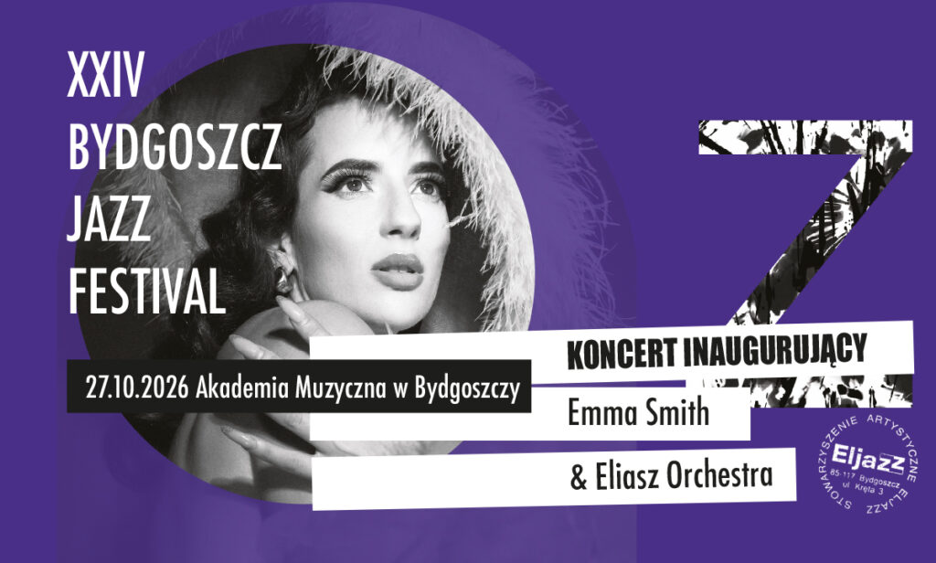 Bydgoszcz Jazz Festival 2026: Emma Smith & Eliasz Orchestra – Tribute to Ella Fitzgerald