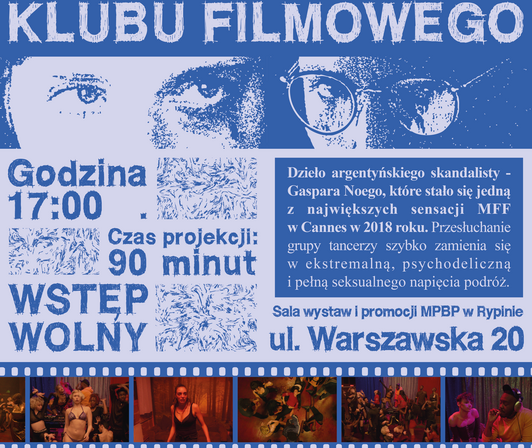 Wrześniowe spotkanie Klubu Filmowego – kino pełne napięcia i emocji - 25 września - zapraszamy!