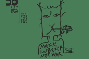 „MAKE LUBCZYK NOT WAR”. Ryszard Kajzer – plakaty