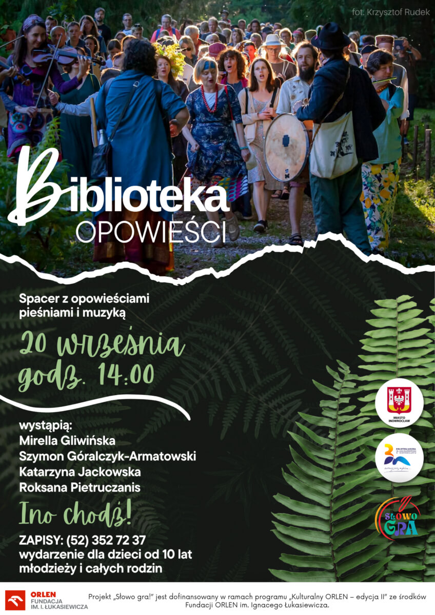 Biblioteka opowieści – zapraszamy na happening!