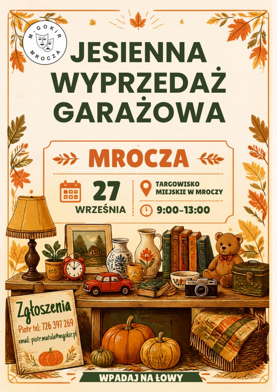 Początek jesieni w Mroczy zapowiada się… wyprzedażowo