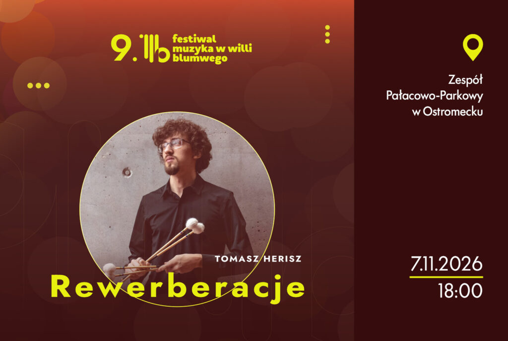 REWERBERACJE – Tomasz Herisz – instrumenty perkusyjne
