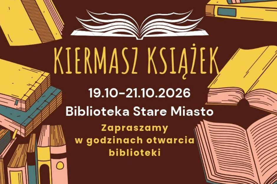 Kiermasz książek w Bibliotece Stare Miasto