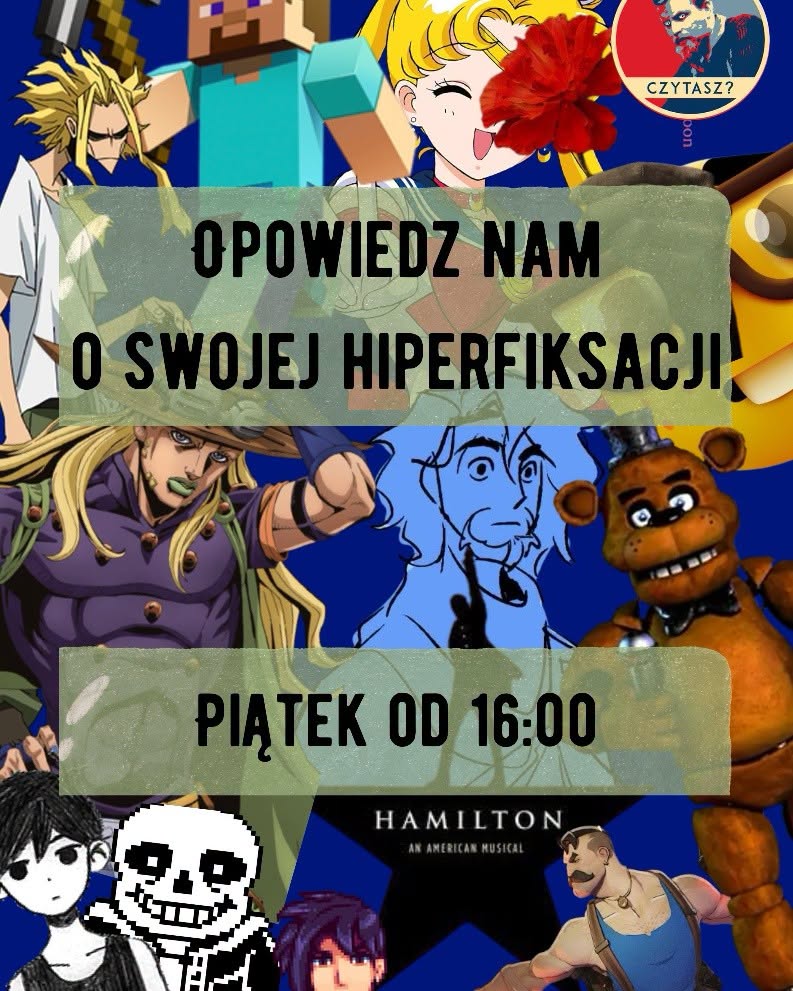 Opowiedz nam o swojej hiperfiksacji