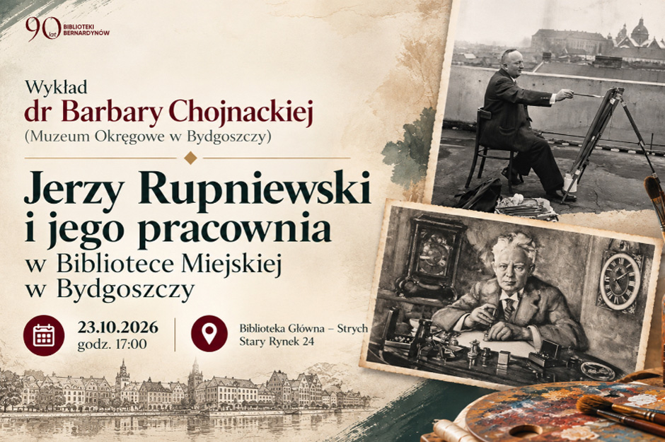 90. lecie Biblioteki Bernardynów - wykład dr Barbary Chojnackiej